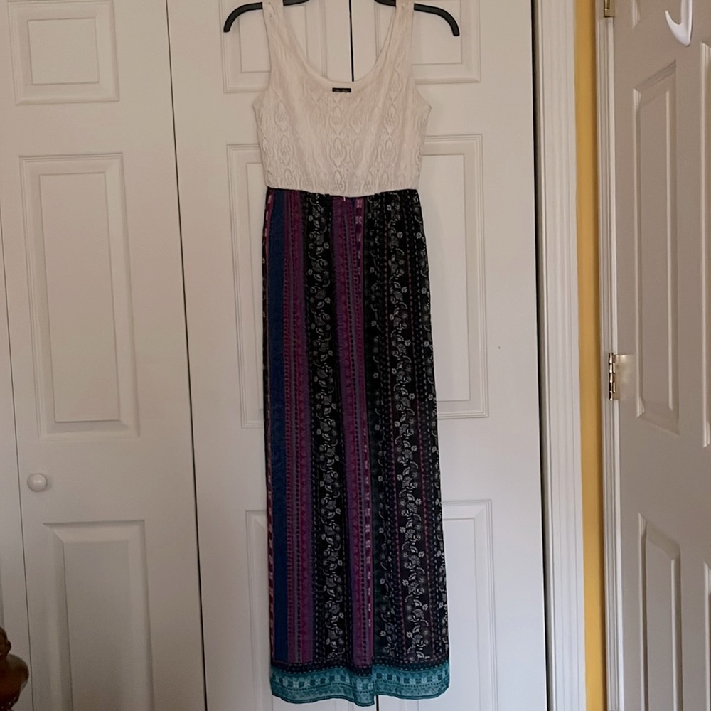 Colorful Petite Maxi Dress
